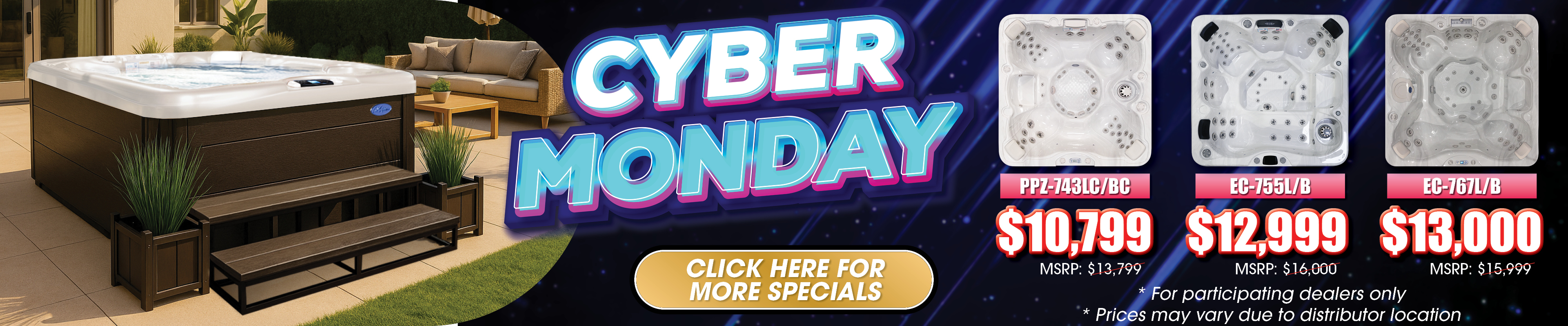 Calspas hot tub being used in a family setting - Milldale Southington